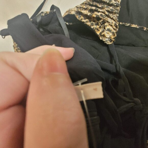 NWT Free People Snake Print Asymmetric Hem Ruched Dress Size 4 - Picture 8 of 8